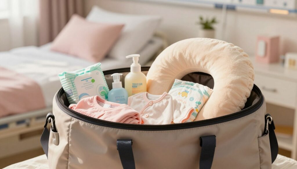 essential hospital bag checklist